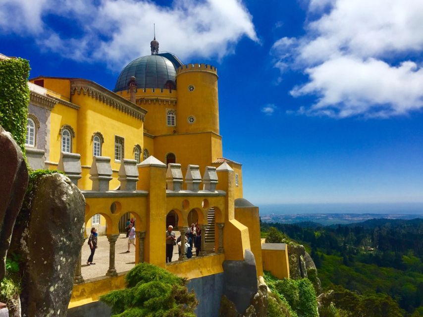 From Lisbon: Pena Palace, Regaleira, Sintra & Cascais Tour - Along the road to Guincho Beach