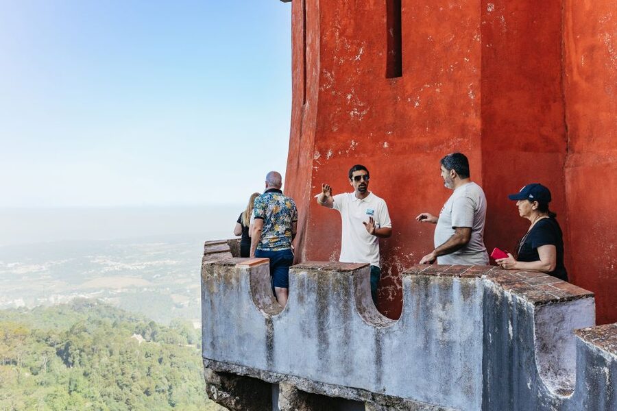 From Lisbon: Sintra & Cascais Group Tour with Pena Palace - Sintra town: one hour for sweets, streets, and lunch