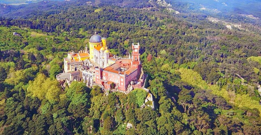 From Lisbon: Sintra Pena Palace Cascais 8-People Group Tour - Cape Roca: Europe’s western edge