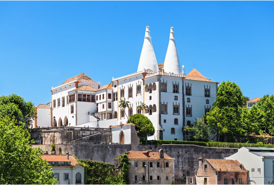 From Lisbon: Sintra, Pena Palace, Regaleira, Cabo da Roca, and Cascais - Sintra’s old center and your important choice