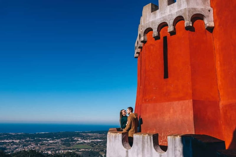 From Lisbon: Sintra, Pena Palace, Regaleira & Cabo Roca Tour - The mountain road to Cabo da Roca