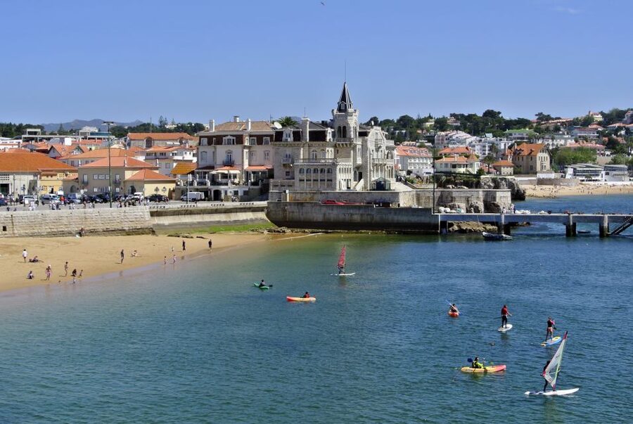 From Lisbon: Sintra Tour with Queluz Palace Entrance - Cascais closes the day beside the sea