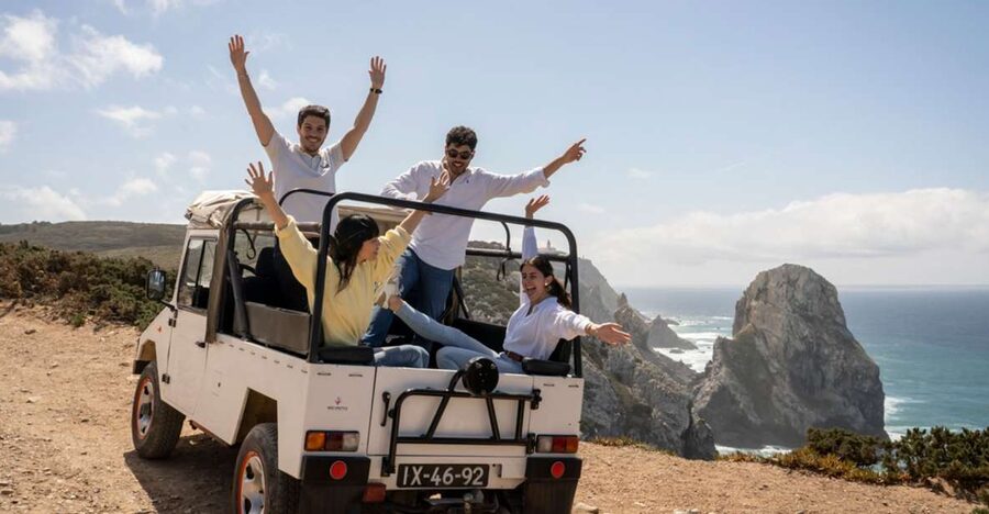 From Lisbon: Sintra with Pena Palace and Cabo da Roca by 4WD - A short taste of Sintra village