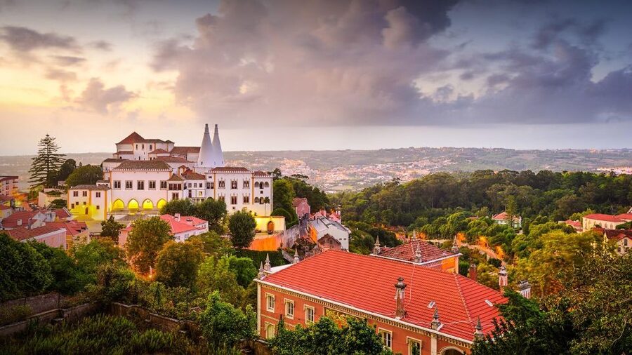 From Lisbon: Tour Sintra, Pena Palace, Regaleira and Cascais - Quinta da Regaleira has a darker, stranger mood