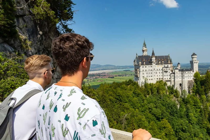 From Munich: Neuschwanstein & Linderhof Castle Full-Day Trip - Inside Neuschwanstein: beauty with plenty of steps