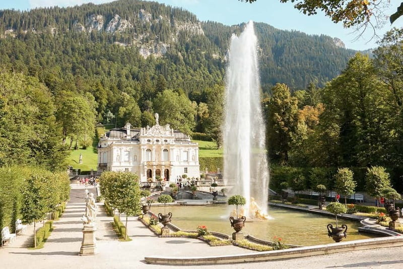 From Munich: Premium Neuschwanstein Castle & Linderhof Tour - Marienbrücke for the classic castle view