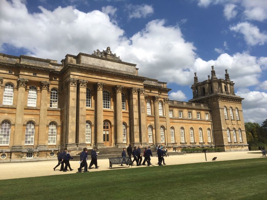 From Oxford: Blenheim Palace Guided Tour - The guided walk through the palace grounds