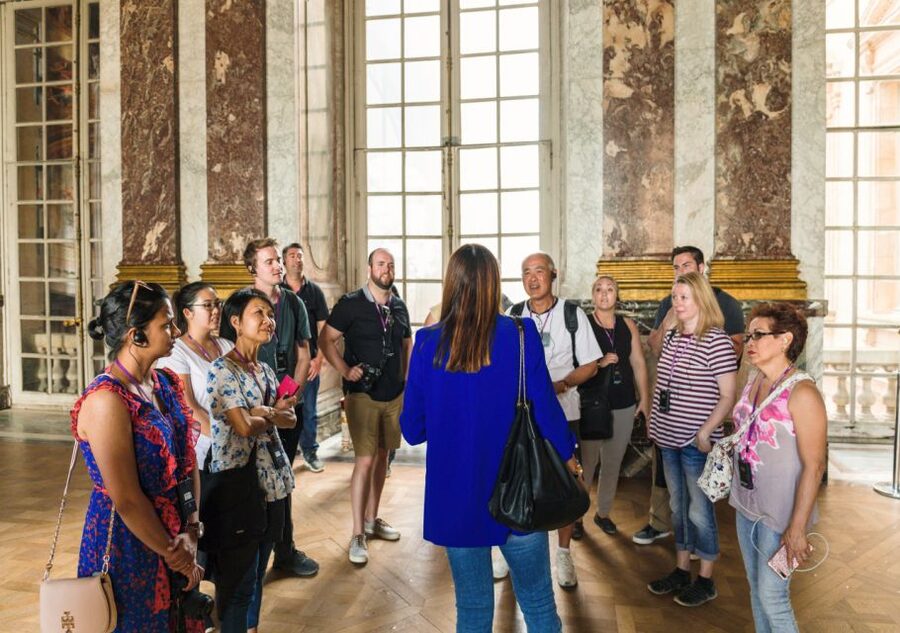 From Paris: Versailles Palace and Gardens Guided Day Trip - Gardens, fountains, and the first outdoor view