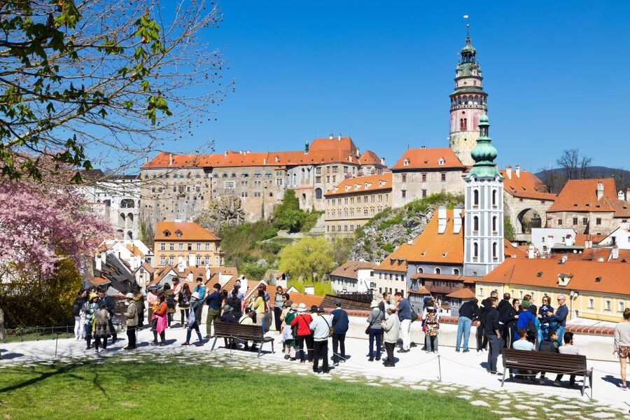 From Prague: Full-Day Český Krumlov Tour with Lunch - The castle, gardens, and unusual Baroque theatre