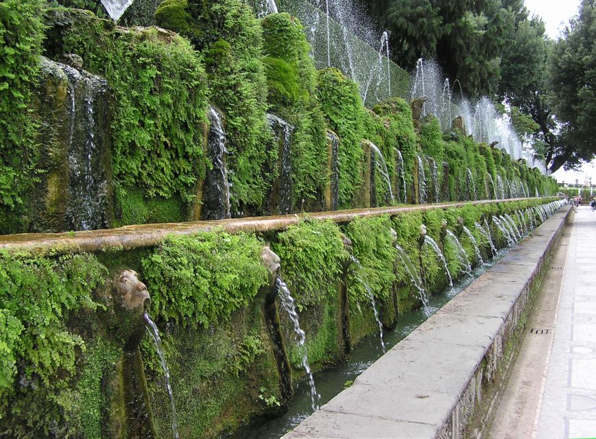 From Rome: Hadrian's Villa & Villa d'Este Day Trip & Lunch - Villa d’Este and the water gardens