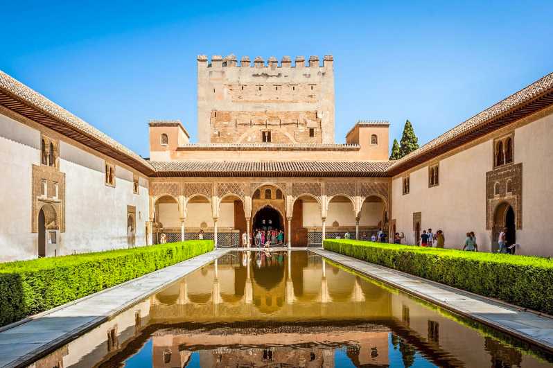 Granada: Alhambra and Nasrid Palaces Entry Ticket - Generalife Gardens bring shade, water, and breathing room