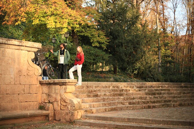 Granada: Alhambra and Sierra Nevada Sunset Views by E-Bike - Around the Alhambra forest and palace viewpoints