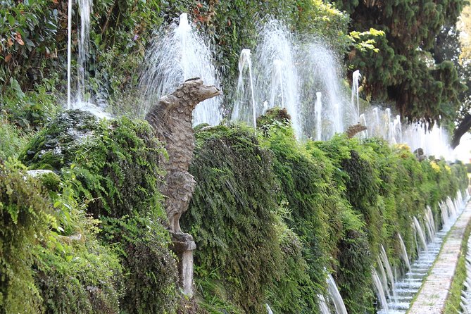 Hadrian's Villa and Villa d'Este Half-Day Trip from Rome - The walking, pace, and group experience