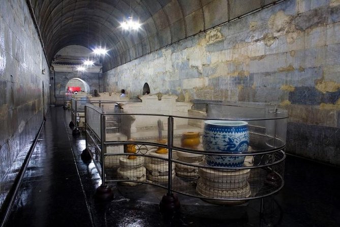 Half Day Tour to Ming Tombs Underground Palace and Sacred Path from Beijing - Going underground at Dingling