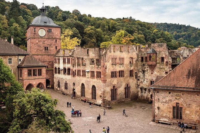 Heidelberg Castle and Old Town Tour from Frankfurt - Heidelberg Castle: ruins, Renaissance façades, and a giant barrel