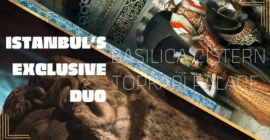 Istanbul's Exclusive Duo: Basilica Cistern & Topkapı Palace - Starting beneath the city at Basilica Cistern