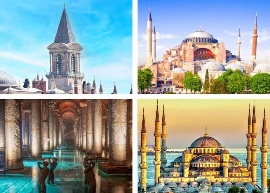 Istanbul: Topkapi, Hagia Sophia, Basilica & Blue Mosque Pass - Hagia Sophia with an audio guide