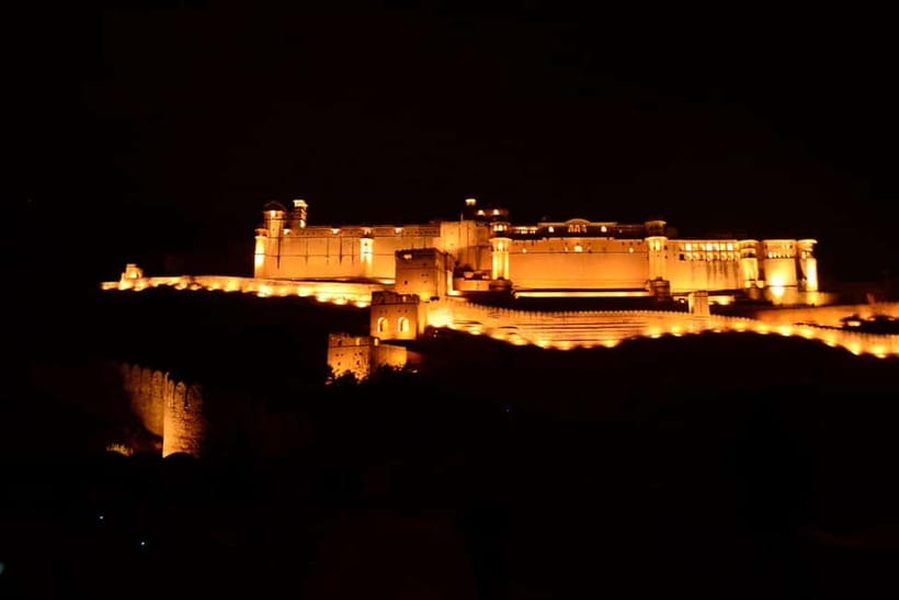 Jaipur: Amber Fort Light & Sound Show with Dinner - Key points to know before booking