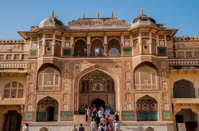 Jaipur: Explore City Sights, Amber Fort & Monkey Temple - Amber Fort and the Sheesh Mahal