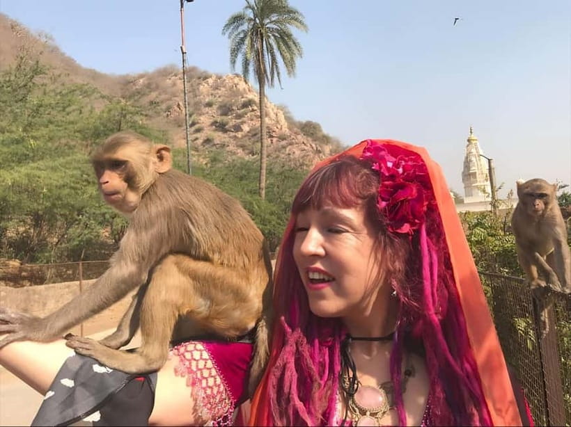 Jaipur: Explore City Sights, Amber Fort & Monkey Temple - Royal Gaitor’s marble cenotaphs