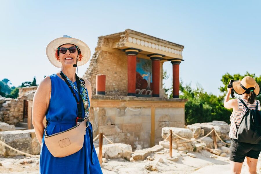 Knossos: Knossos Palace Skip-the-Line Guided Walking Tour - Frescoes, reconstruction, and what you are really seeing