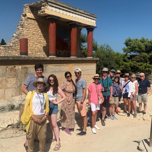 Knossos Palace Guided Walking Tour (Without Tickets) - Frescoes, sanctuaries, and storage rooms
