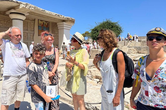 Knossos Palace Tour with Transfer & Skip-the-Line Entry Ticket - Inside the palace, myth gets an archaeological framework