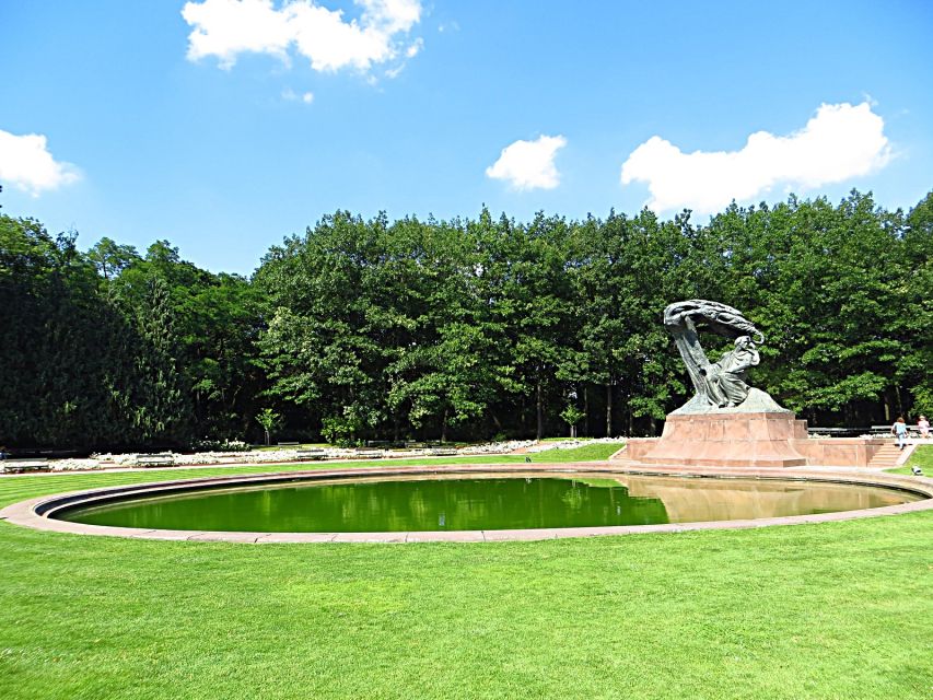 Łazienki Park and Palace Warsaw Private Tour with Tickets - White Pavilion and Water Tower