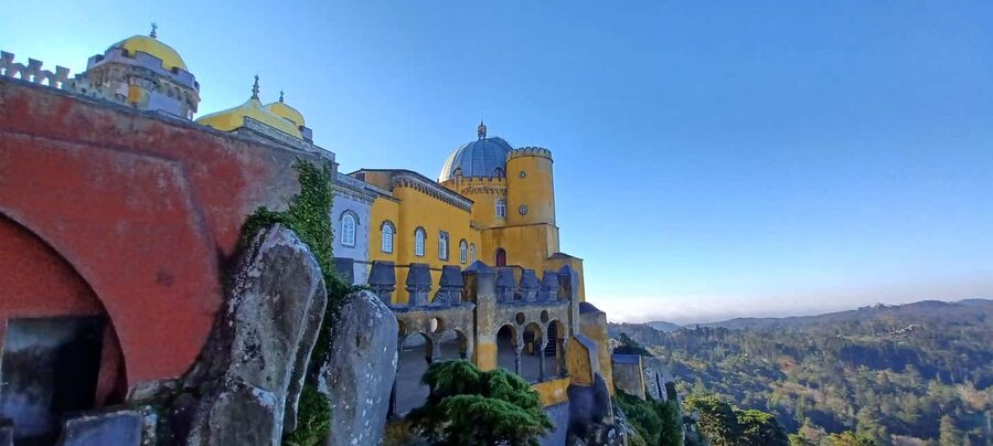 Lisbon: Pena Palace, Regaleira and Sintra - From mountain roads to Guincho Beach