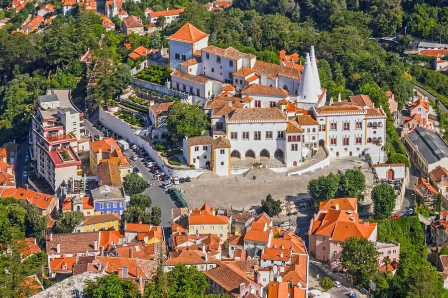 Lisbon:Pena Palace, Regaleira, Monserrate Palace & Roca Cape - Pena Palace brings the color and drama