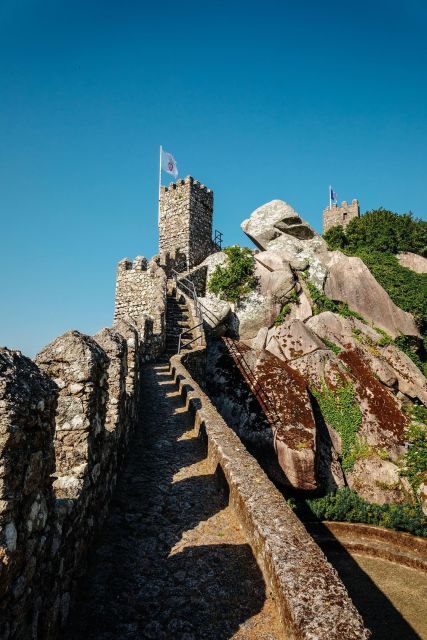 Lisbon: Pena Palace, Sintra, Cabo da Roca, & Cascais Tour - Pena Palace, Sintra’s colorful hilltop showpiece