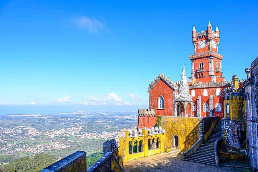 Lisbon: Pena Palace, Sintra, Roca & Cascais by Van - Cabo da Roca and the Atlantic edge