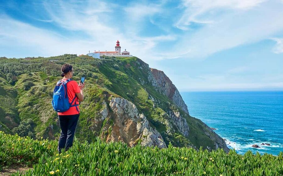 Lisbon: Pena Palace, Sintra, Roca & Cascais by Van - Getting to Pena Palace from Lisbon