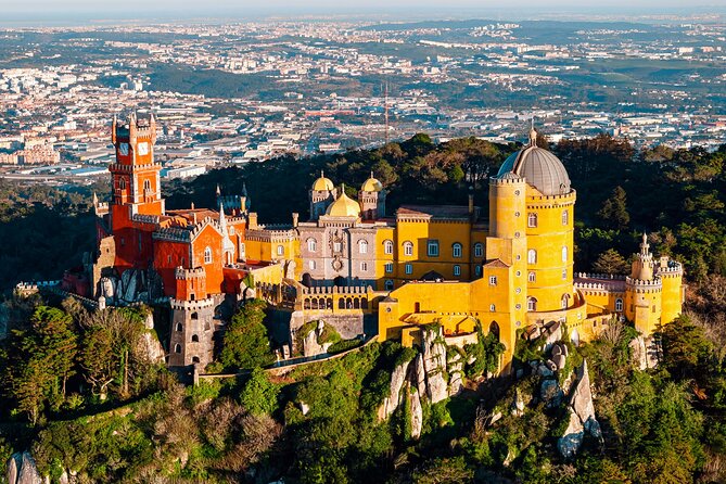 Lisbon: Sintra Half-Day Guided Tour with Pena Palace Tickets - Seteais and Monserrate from the outside