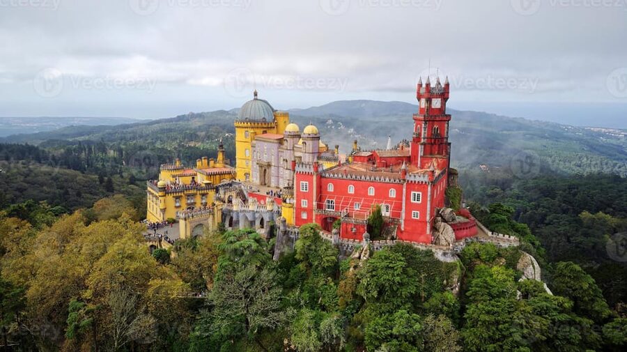 Lisbon: Sintra, Pena Palace, Quinta Regaleira, Cabo da Roca - Pena Palace, where Sintra turns theatrical