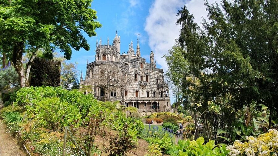 Lisbon: Sintra, Roca, Pena Palace, Quinta Regaleira passby - Guincho Beach and the road to Cascais