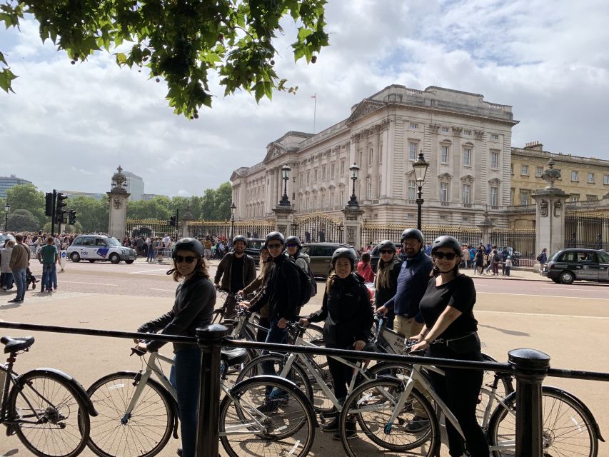London: Parks and Palaces Guided Morning Bike Tour - What the $47 price really covers