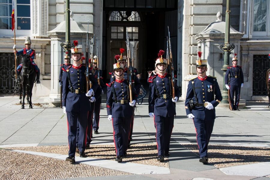 Madrid: Royal Palace Guided Tour with Skip-the-Line Entry - Entering through the separate entrance