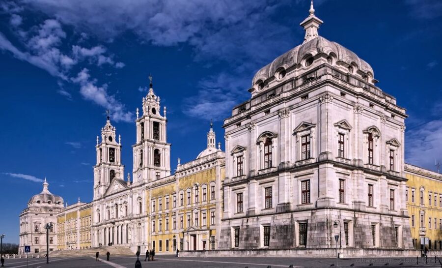 Mafra Convent, Queluz Palace & Ericeira Tour from Lisbon - Mafra’s church, palace, convent, and library