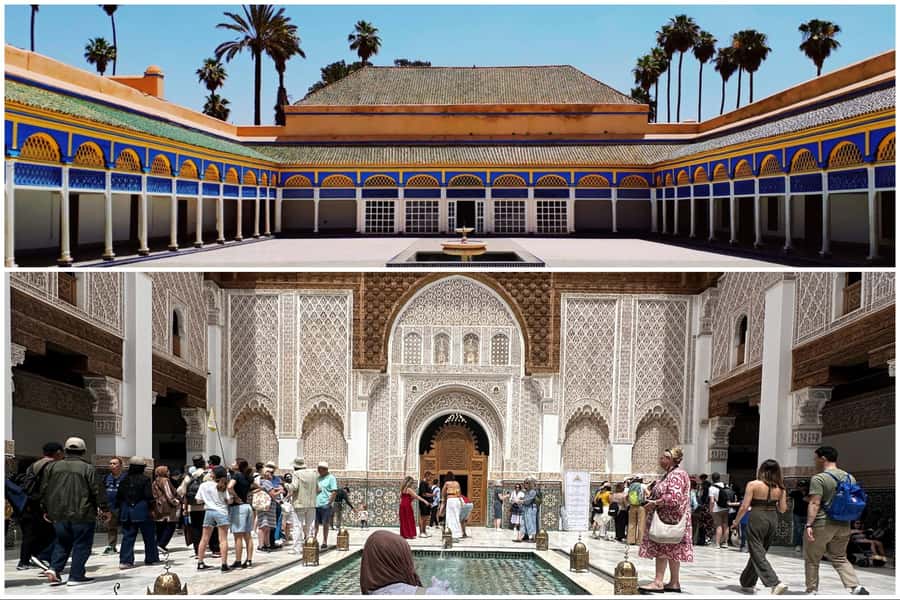 Marrakech: Bahia Palace, Madrasa Ben Youssef & Secret Garden - A short walk through Mellah