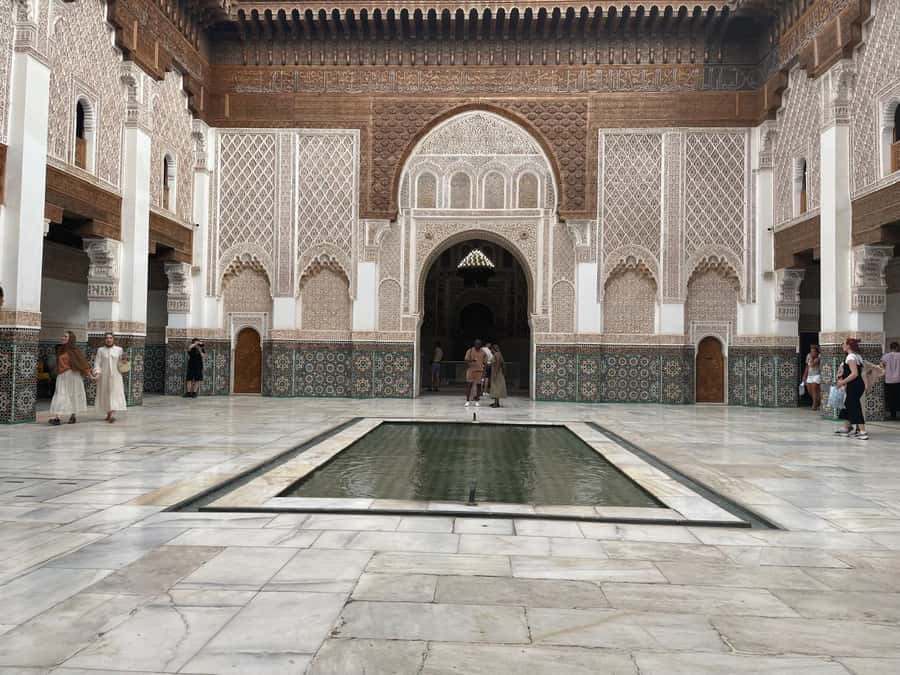 Marrakech: Bahia Palace, Madrasa Ben Youssef & Secret Garden - Ending at Jemaa el-Fnaa