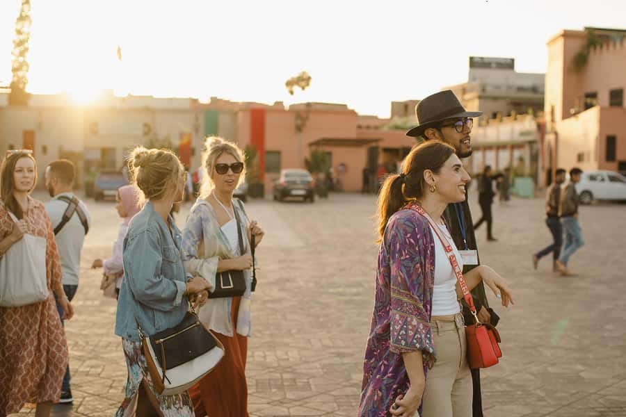 Marrakech: Bahia Palace, Saadian Tombs & Medina Guided Tour - Walking comfort and practical preparation