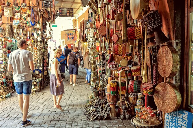 Marrakech: Bahia Palace, Saadian Tombs, Souk and Medina Tour - Koutoubia Mosque and Marrakech’s skyline