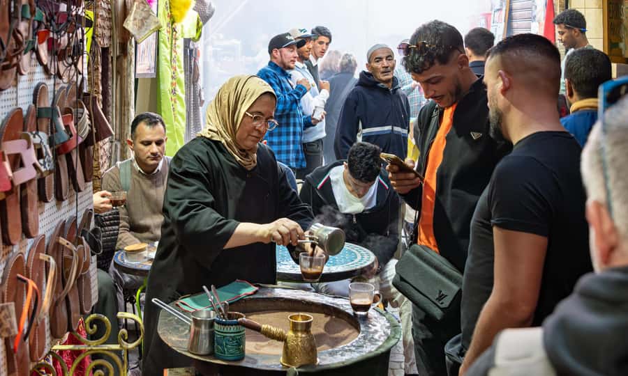 Marrakech: Medina, Souks, Artisans Guided Tour with Mint Tea - Metalwork in Souk Haddadine