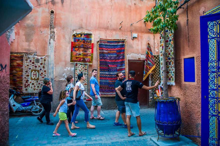 Marrakech Private Medina Tour: Bahia Palace & Ben Youssef - A warm loaf at the communal farran