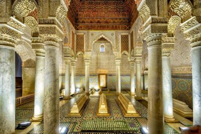 Saadian Tombs, Bahia Palace, Medina and Souk Tour