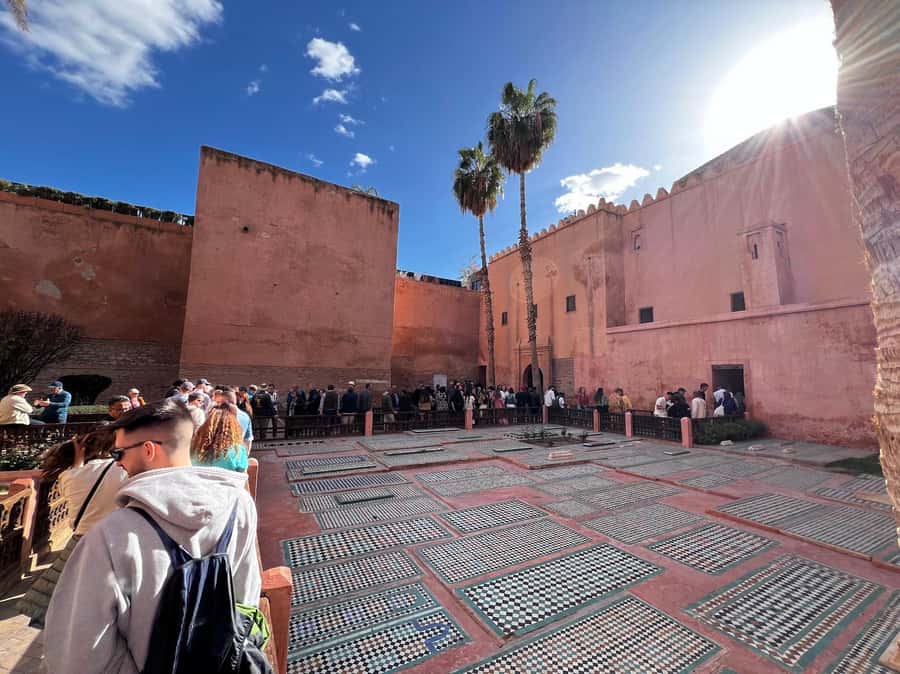 Marrakech: Saadian Tombs, Bahia Palace, Medina and Souk Tour - Bahia Palace and the details of court life