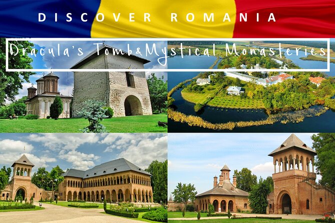 Mystical Monasteries, Dracula's Tomb and Mogosoaia Lake Palace - Private Tour - Caldarusani Monastery on the lake