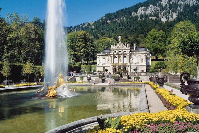 Neuschwanstein & Linderhof Castle Luxury Private Tour from Munich - Oberammergau and Ettal Abbey round out the route