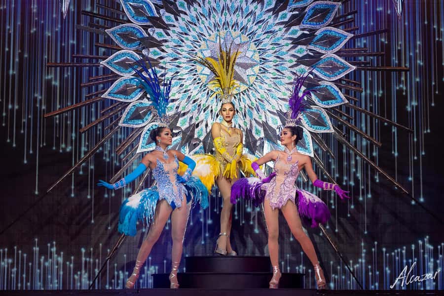 Pattaya: Alcazar Cabaret Show VIP Seat with Private Transfer - Entering the theater with a VIP ticket